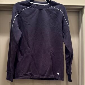 Under Armour Women’s Black Long Sleeve Fleece Top